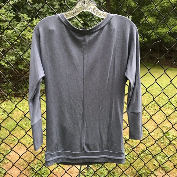 Willi Smith Blue-Gray Long-Sleeved Shirt - Picture 2 of 3